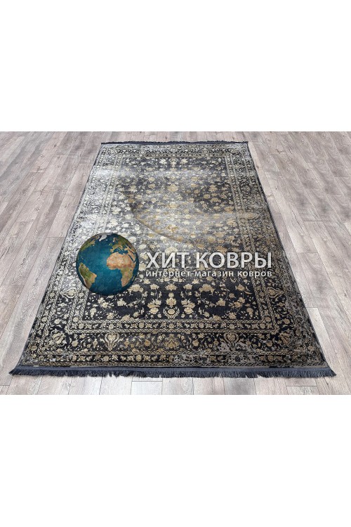 Иранский ковер Arti 8039 Серый-бежевый